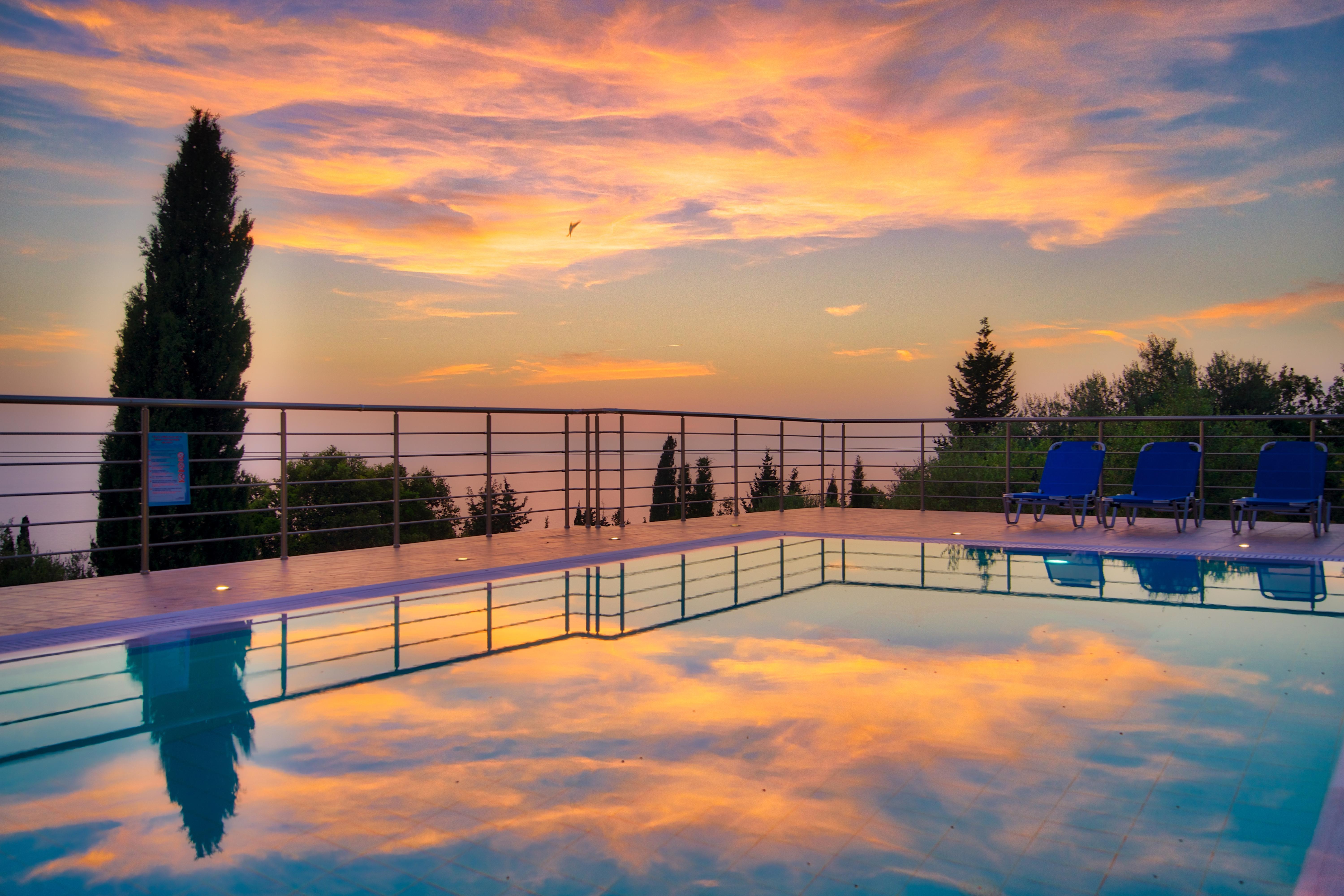 Studios Vrionis Panoramic Sunset Mesovounia  외부 사진